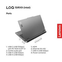 Gambar Laptop Lenovo LOQ 15IRX9 AGID intel core i7-13650HX ram 12GB ssd 512GB RTX 4060 15.6" 144Hz Windows 11 OHS - 12 gb dari Super Laris IT undefined 4 Tokopedia