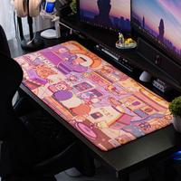 Gambar Mousepad Japan Cat Land Deskmat Jepang Ndycartoon X Galatix Mouse Pad Japanase Waterproof XXL Desk Mat For Mechanical Keyboard - MORNING dari Galatix undefined 4 Tokopedia