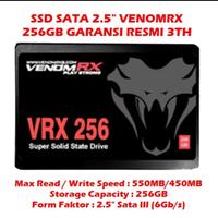 Gambar SSD Sata VenomRX 2.5" - 256GB Original Garansi Resmi 3 Tahun SSD 256GB dari Central Tech Official undefined 1 Tokopedia
