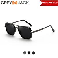 Gambar Grey Jack/sunglasses/Ocean lensa polarized metal pria dan wanita 1631 - Full black dari Grey Jack Eyewear undefined 4 Tokopedia