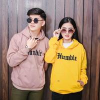 Gambar (NEW) Sweater Hoodie Jemper Humble Bahan Fleece Size S - XXL Pria & - NAVY, S (LD 100 CM) dari paledang merchant undefined 2 Tokopedia