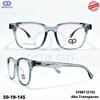 Gambar Frame Kacamata Pria / Wanita Original Oppa 31067 Kotak - C1 Hitam Glossy dari Optik Citi Eyewear undefined 4 Tokopedia