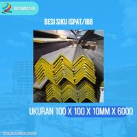 Gambar Besi Siku Ispat/IBB 100 x 100 x 10mm x 6000.SNI dari Hutama Steel undefined 2 Tokopedia