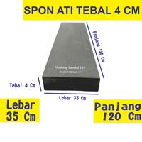 Gambar SPON ATI / BUSA ATI / SPON EVA TEBAL 4 CM WARNA HITAM UKURAN 35 X 120 CM UNTUK BANTALAN AMPLAS, TARGET PANAHAN DAN KERAJINAN PERAHU KARET DLL dari Gudang Spon 959 undefined 1 Tokopedia