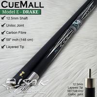 Gambar CueMall Drake - Carbon Uniloc Low Deflection Stick Billiard Cue Mall dari ISAK Billiard Sports Co. undefined 3 Tokopedia