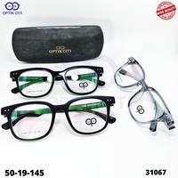 Gambar Frame Kacamata Pria / Wanita Original Oppa 31067 Kotak - C1 Hitam Glossy dari Optik Citi Eyewear undefined 1 Tokopedia