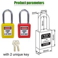Gambar Loto Padlock Gembok Safety Equipment 38mm Merah dan Kuing - yellow dari Isoh Rencang undefined 2 Tokopedia