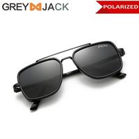 Gambar Grey Jack/sunglasses/Ocean lensa polarized metal pria dan wanita 1631 - Full black dari Grey Jack Eyewear undefined 1 Tokopedia