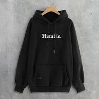 Gambar (NEW) Sweater Hoodie Jemper Humble Bahan Fleece Size S - XXL Pria & - NAVY, S (LD 100 CM) dari paledang merchant undefined 5 Tokopedia