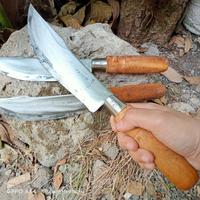 Gambar Pisau Baja Jumbo-PIsau Bayem ss-Pisau Baja super tajam-Pisau Qurban-PISAU BAYEM / Pisau Dapur Lancip Tajam Bahan Plat Tebal / Pisau Seset / Pisau Daging / Pisau Cincang Super Tajam dari TOKO BERKAH PESONA BARU undefined 4 Tokopedia