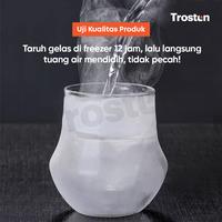 Gambar Trosten Single Mouth Coffee Double Wall Glass & Server - Bahan Kaca Borosilicate 2 Lapis Kaca Anti Panas Premium Gelas Kaca Kopi Teh Premium Tebal lucu estetik aesthetic mini Gelas teh kopi 100ml 120ml 250ml gelas server kopi elegan premium murah - 250ml w/ Spout dari Trosten undefined 3 Tokopedia