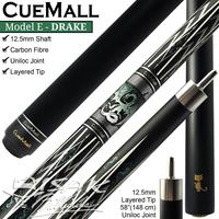 Gambar CueMall Drake - Carbon Uniloc Low Deflection Stick Billiard Cue Mall dari ISAK Billiard Sports Co. undefined 1 Tokopedia