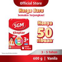 Gambar SGM Eksplor 3+ Dengan IronC Susu Bubuk Rasa Vanila 600 Gram dari storehibiscus undefined 1 Tokopedia