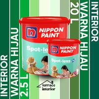 Gambar Cat Tembok Spotless Plus Nippon Paint Interior Warna Hijau 20 Liter - ESPLANADE dari Terrace Interior undefined 2 Tokopedia