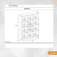 Gambar Rak Buku Activ Vast BC 1200R Bahan Tebal Berkualitas dari NusantaraFurniture undefined 2 Tokopedia