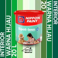 Gambar Cat Tembok Spotless Plus Nippon Paint Interior Warna Hijau 20 Liter - ESPLANADE dari Terrace Interior undefined 1 Tokopedia