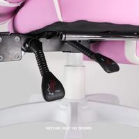 Gambar Rexus RGC R60 Gaming Chair with Footrest Kursi Gamer dgn sandaran kaki - Putih dari Click & Go Tokopedia undefined 4 Tokopedia
