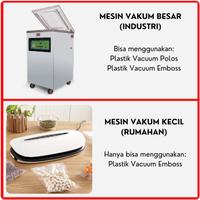 Gambar Plastik vakum makanan tahan panas retort bisa direbus - 20x30 dari Mitra Packaging undefined 2 Tokopedia