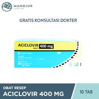 Gambar Aciclovir 400 mg Strip 10 Tablet / Antivirus / Cacar Air dari Apotekmandjurofficial undefined 2 Tokopedia