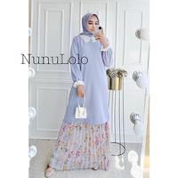 Gambar SETELAN Karissa Set Vol 7 ORIGINAL by Nunulolo Nunu Lolo - ABU - GAG 043.4 dari serbamurah# undefined 4 Tokopedia