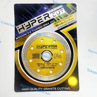 Gambar Diamond Wheel Mata Potong Granite 4" HYPER / Bosun F4 Turbo Dry 4" inch HYPER ASLI dari Raja Kunci & Sanitary undefined 1 Tokopedia