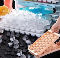 Gambar 33 Slot Cetakan Es Batu Jelly Puding Bentuk Bulat Bola / Round Ice Cube Pudding Maker Tray dari PutraJaya Aksesoris undefined 4 Tokopedia