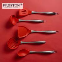 Gambar Preston Popula Set Spatula Hitam - Sutil Masak Silikon Food Grade - Merah dari Prestoncookware undefined 3 Tokopedia