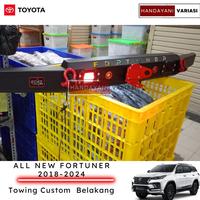 Gambar Towing Custom Bumper Belakang Toyota All New Fortuner 2016-2023 dari Handayani Variasi Mobil undefined 4 Tokopedia