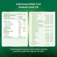 Gambar New Anlene Gold 5X 850gr Tinggi Kalsium & Zink untuk kesehatan Tulang, - Original/Plain dari Muda Harja undefined 5 Tokopedia