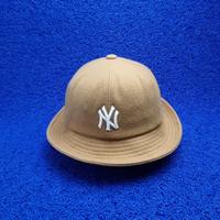 Gambar bucket hat MLB NY coklat size L dari Topi Alva undefined 1 Tokopedia