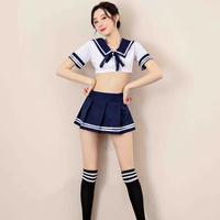 Gambar Set Lingerie Seksi Baju & Rok + G String Model Cosplay Seragam sekolah jepang dari StarlinkID undefined 4 Tokopedia