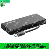 Gambar USB 3.0 To Dual Combo Mini Docking Station extended dari Data Pro undefined 1 Tokopedia