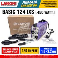 Gambar MESIN LAS LISTRIK LAKONI BASIC 124 IXS 124IXS / 120A / 450 WATT KECIL - 123 IX dari Remaja Teknik Jakarta undefined 1 Tokopedia