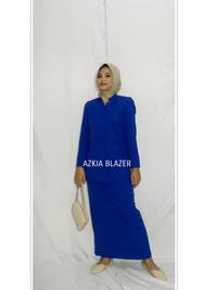 Gambar AZKIA BLAZER SERAGAM KERJA WANITA BAJU KANTOR WARNA BIRU BENHUR - st cln benhur, M dari AZKIA BLAZER OWNER undefined 1 Tokopedia