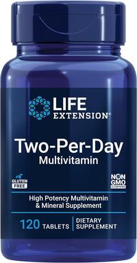 Gambar Life Extension Two Per Day 120 caps | 100% Ori USA | Vitamin B, C, D, Zinc, Dikemas dengan Lebih dari 25 Vitamin, Mineral & ekstrak, Pasokan Dua Bulan, Non-GMO, Bebas Gluten dari Power Lifee undefined 2 Tokopedia