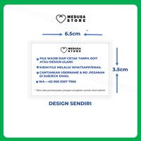 Gambar Cetak Label Stiker Nama Buku Mata Pelajaran Sekolah SD - SMP - SMA - Bisa Custom Nama - DESIGN SENDIRI dari Medusa Store undefined 4 Tokopedia