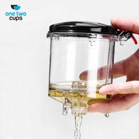 Gambar One Two Cups Teko Teh Kopi Kaca Tahan Panas dengan Saringan Pitcher 350ML- K1 dari One Two Cups Official Store undefined 3 Tokopedia