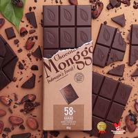 Gambar Dark Cokelat 58% Cocoa | Chocolate Monggo 80g | Coklat Snack Sehat - Mango dari Chocolate Monggo Indonesia undefined 1 Tokopedia