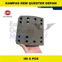 Gambar BRAKE LINING KAMPAS REM UD QUESTER DEPAN dari East Garuda Motor undefined 1 Tokopedia