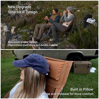 Gambar KURSI LIPAT NATUREHIKE NH20JJ036 TIPE 32 YL10 MOON PORTABLE FOLDING OUTDOOR CHAIR CAMPING HIKING GLAMPING FISHING CAMPER VAN PIKNIK BERKEMAH ADVENTURE PENDAKI GUNUNG ULTRALIGHT LIGHTWEIGHT RINGAN ALUMUNIUM ALLOY CANVAS - Brown dari Mountain.Gear undefined 3 Tokopedia