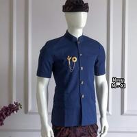 Gambar safari premium lengan pendek pria pakaian adat Bali - pilih warna, XL dari Andira Bali Busana undefined 1 Tokopedia