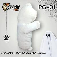 Gambar Boneka Pocong Guling Lucu Viral - The Demmit Doll dari The Demmit Store undefined 4 Tokopedia