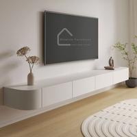 Gambar Meja Tv gantung 4 laci meja tv gantung minimalis modern - Costum warna, 160*30*25(4laci dari Alvaren Furniture undefined 1 Tokopedia