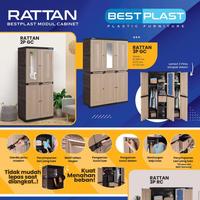 Gambar (KHUSUS SURABAYA SIDOARJO) LEMARI PLASTIK 2 PINTU 3 PINTU BMC BESTPLAST BY OLYMPLAST - NAVAGO, 3 pintu gantung dari SIMURAHREJEKI undefined 5 Tokopedia