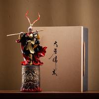Gambar Creative Ceramic Monkey King Large Ornaments Fighting Buddha Decoratio - Hitam dari h1 onlineshop undefined 2 Tokopedia