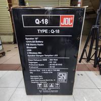 Gambar Speaker Aktif Portabel Wireless 18inch JDL Q-18 PRO Bluetooth Original dari Electro Jaya 168 undefined 4 Tokopedia