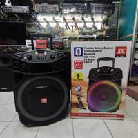 Gambar Speaker Aktif Portabel Wireless 18inch JDL Q-18 PRO Bluetooth Original dari Electro Jaya 168 undefined 1 Tokopedia