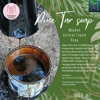 Gambar sabun castile organik natural sabun pine tar sabun pinus sabun cair tanpa SLS untuk kulit sensitif gatal psoriasis eksim 500 ml dan 1000 ml - 500 ml dari kamayangshop undefined 3 Tokopedia