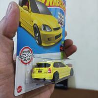 Gambar Hot Wheels Honda Civic Type R (EK9) Kuning Factory Sealed dari Garasi Motoran undefined 5 Tokopedia