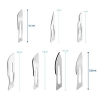 Gambar Bisturi Aesculap B Braun no 10 / Surgical Blade B Braun no 10 / Pisau dari SINAR SURYA MEDICA undefined 2 Tokopedia